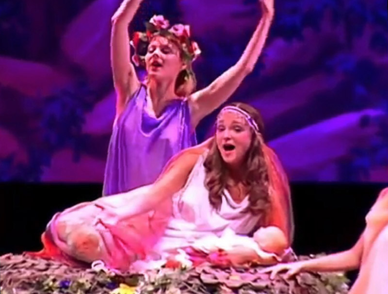 A scene from DREAM – a musical production adaption of Shakespeare’s A Midsummer Night’s Dream