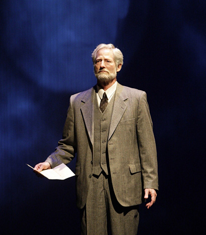 Performing a monologue in a production with the South Coast Repertory